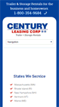 Mobile Screenshot of centuryleasing.com